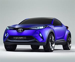 Toyota Teases New C-HR Concept Crossover