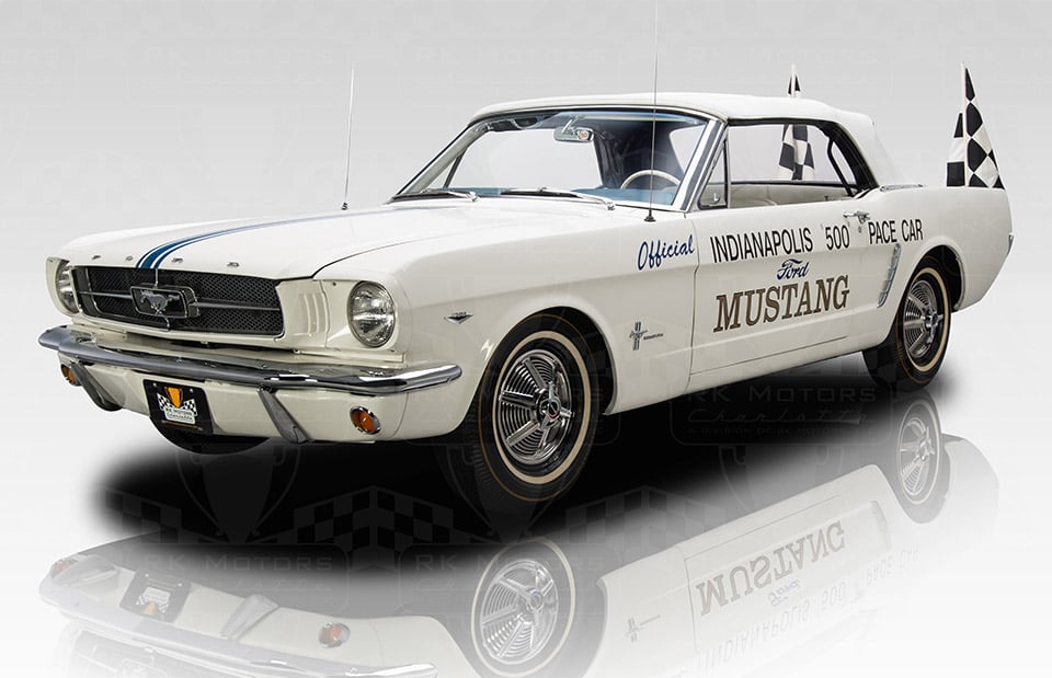 ☆激レア絶版*フランクリンミント*1/24*1964 Ford Mustang Convertible - Indy 500 Pace Car* インディ500 - ミニカー