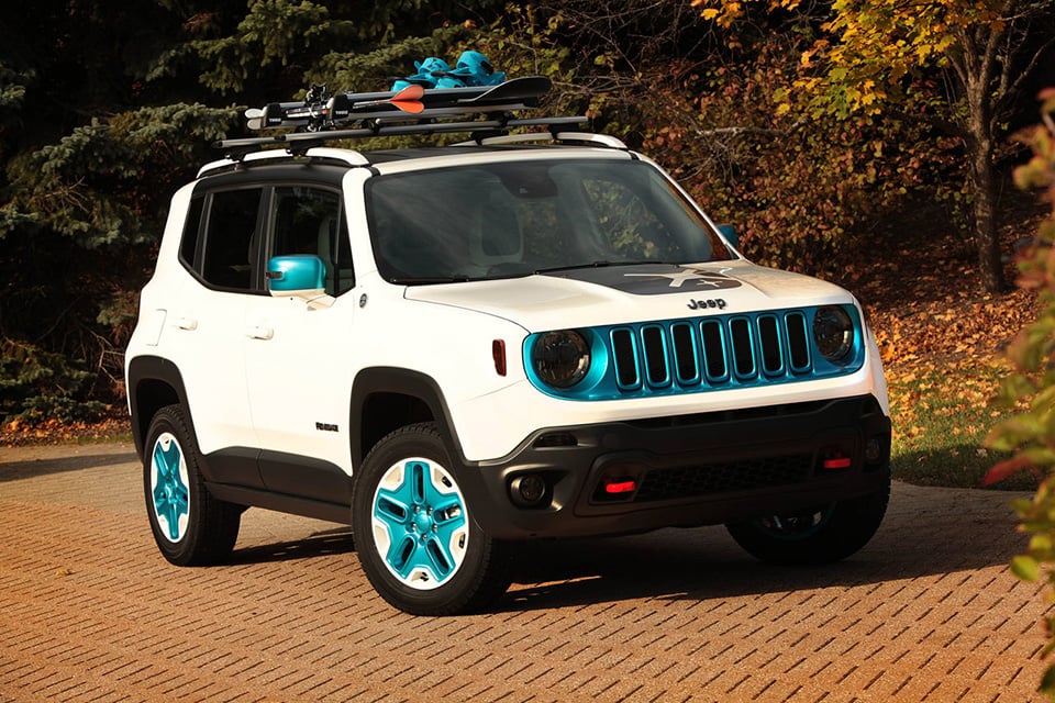 Jeep Shows Frostbite and Riptide Renegade Concepts