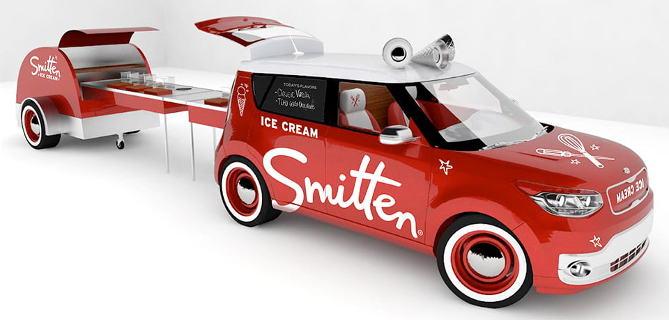 Kia Soul EV Ice Cream Truck Heads to SEMA