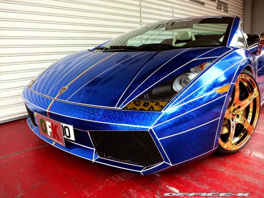 Lamborghini Gallardo Looks Like a Cel-Shaded Cartoon