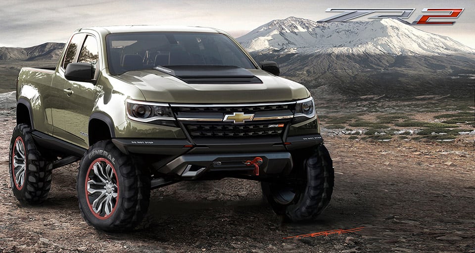 2015 Chevrolet Colorado ZR2 Concept