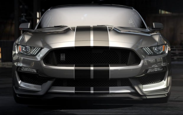 The All-new Shelby GT350 Mustang CGI image