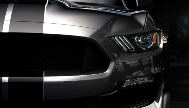 The All-new Shelby GT350 Mustang CGI image