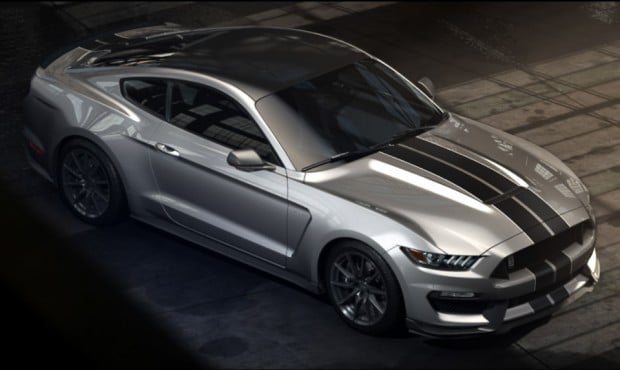 The All-new Shelby GT350 Mustang CGI image