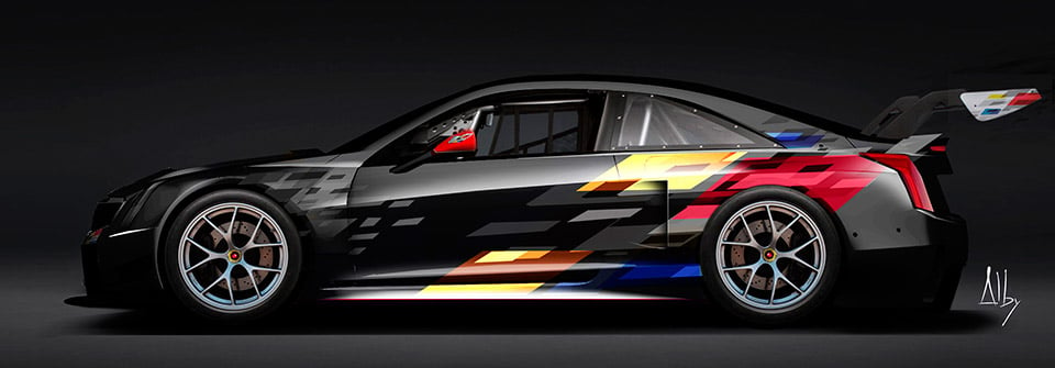 Cadillac ATS-V.R Race Car