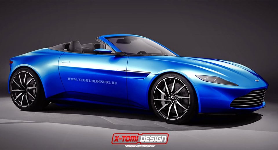 Aston Martin DB10 Volante Rendered