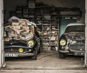 Barn Find in France Turns up 60 Classic Cars
