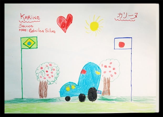 Car drawings made by kids become sketches produced by Nissan Des