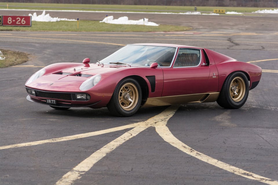 1971 Lamborghini Miura SVJ Could Fetch $2 Million
