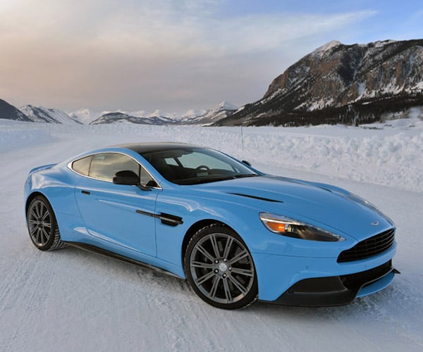 Winter Driving 2015: Aston Martins on Ice