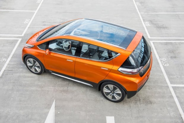 2015 Chevrolet Bolt EV Concept all electric vehicle – glass ro