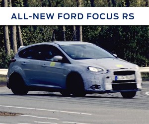 Ford Teases New 2016 Focus RS on the Track