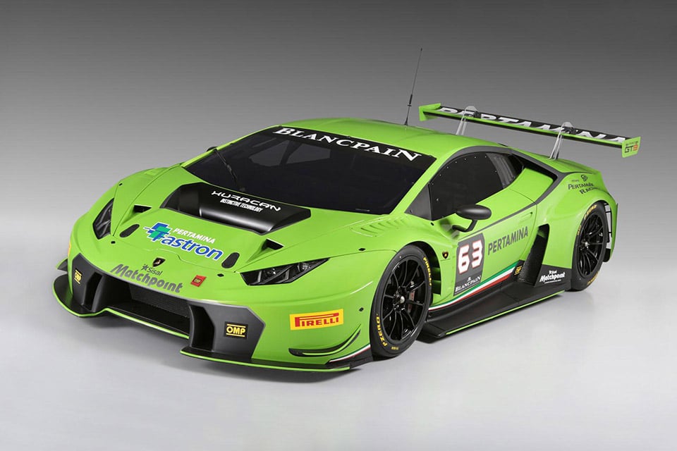 Lamborghini Unveils Huracán GT3 Racer