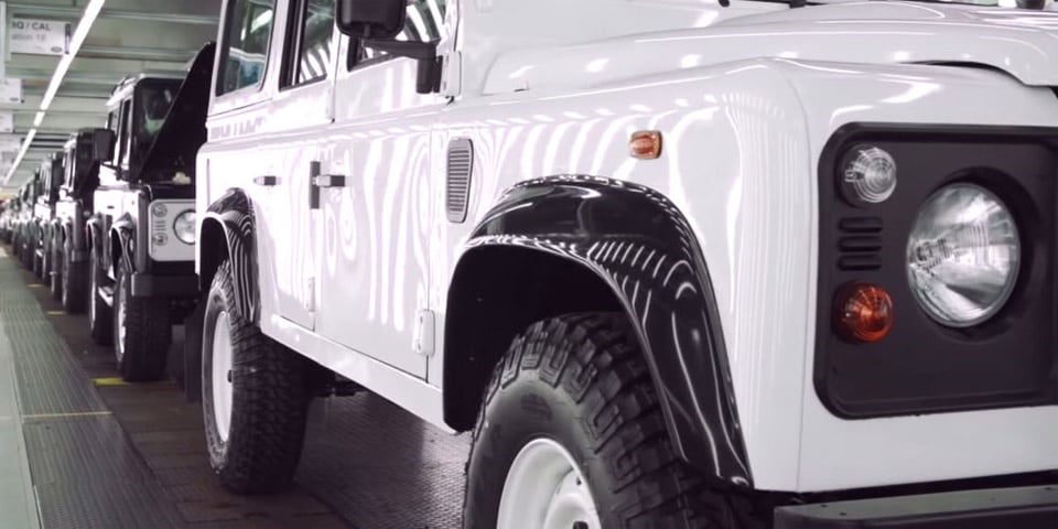 Watch Land Rover Defenders Get Built by Hand