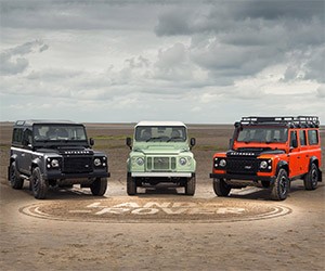 Land Rover Unveils Three Defender Special Editions