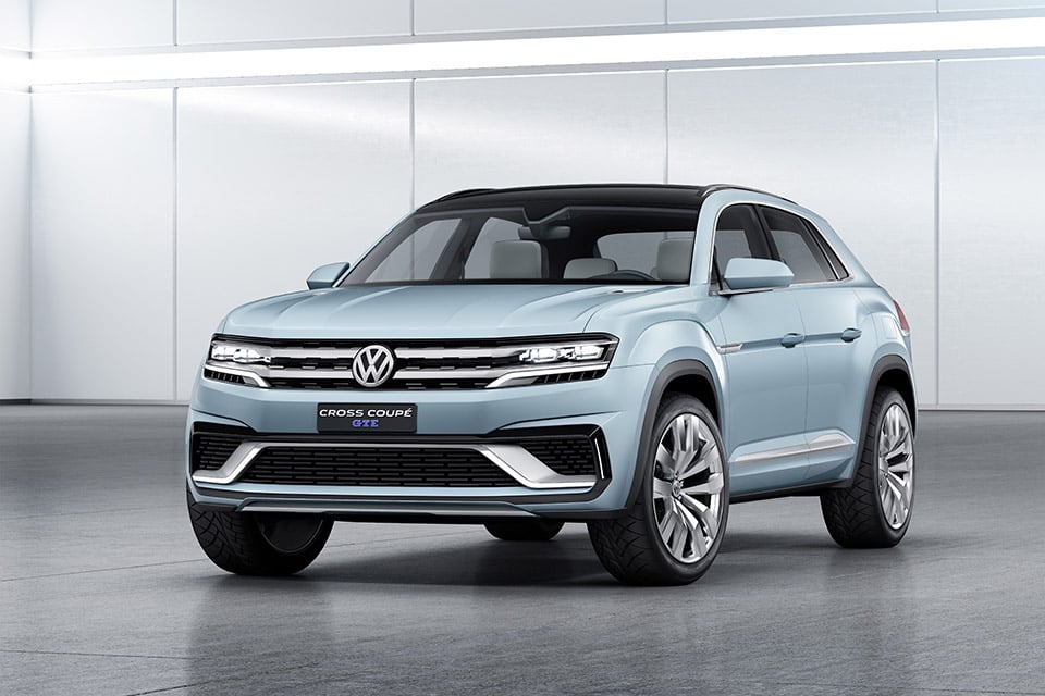 Volkswagen Shows New Cross Coupe GTE Concept