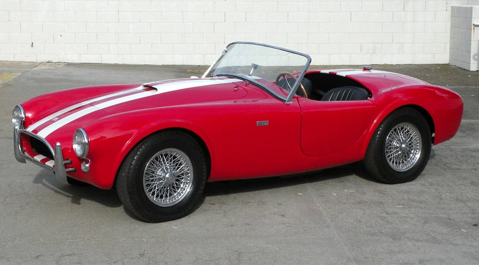 Beautiful Red AC Shelby Cobra Mk1 Turns up on eBay