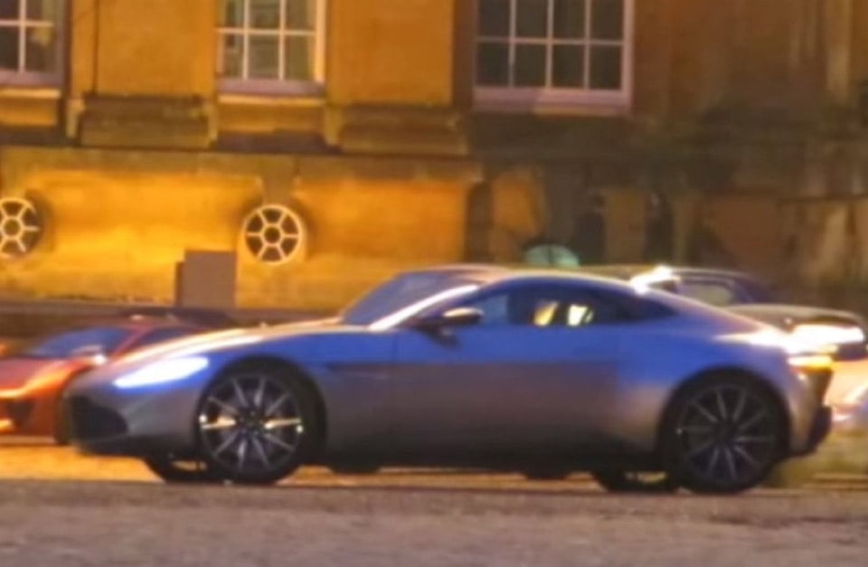 Aston Martin DB10 Spied on Set of New Bond Film