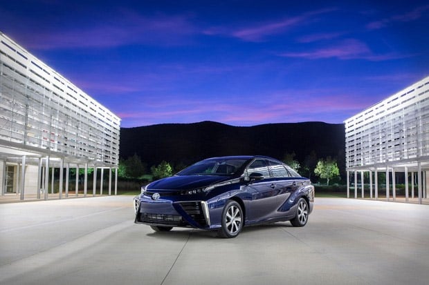 Toyota Mirai Fuel Cell Vehicle Enters Production