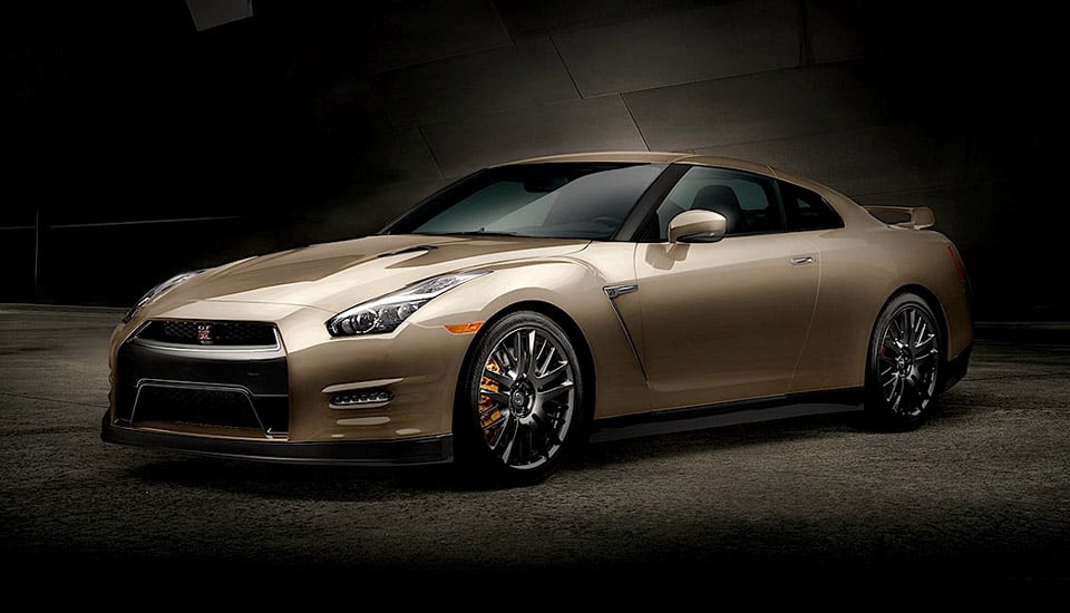 Nissan Unveils 45th Anniv. Gold Edition GT-R