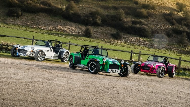 Caterham Unveils New 270, 360, and 420 Seven models