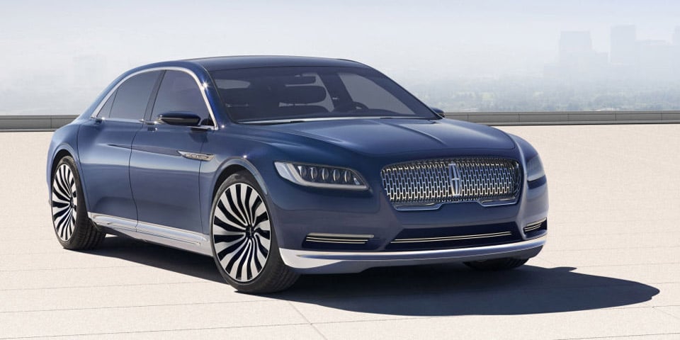 Lincoln Shows Continental Concept, Production in 2016