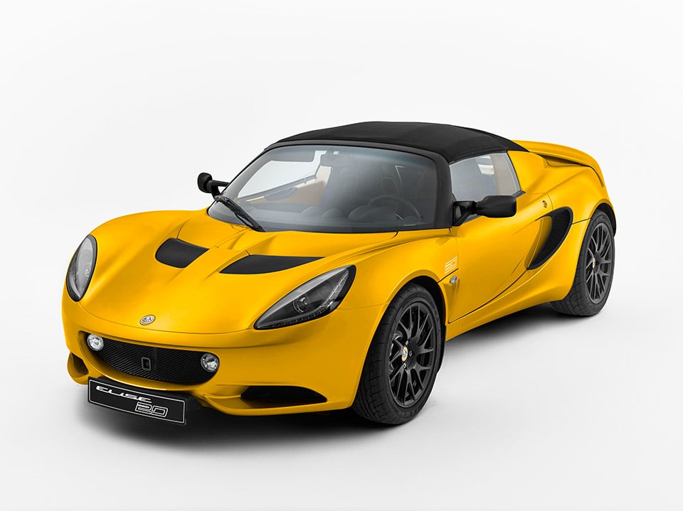 Lotus Elise 20th Anniversary Edition Weighs Less Than a MX-5