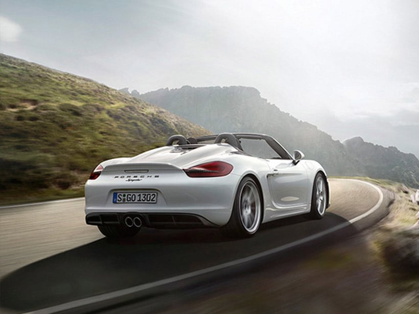 Porsche Boxster Spyder is the Most Powerful Ever