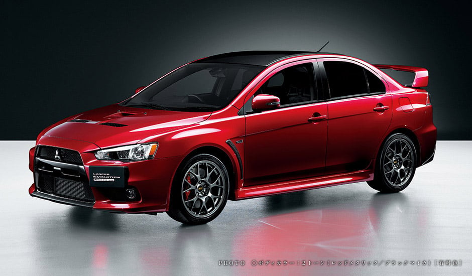 Mitsubishi Lancer Evo X Final Edition Won’t Come to the US