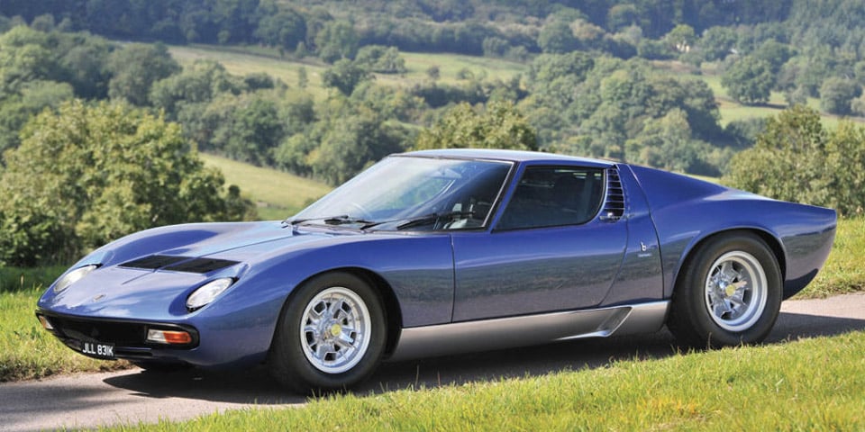 Rod Stewart’s Lamborghini Miura Heads to Auction