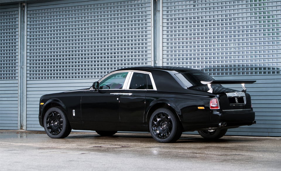 Rolls-Royce Built This AWD Phantom with a Huge Wing