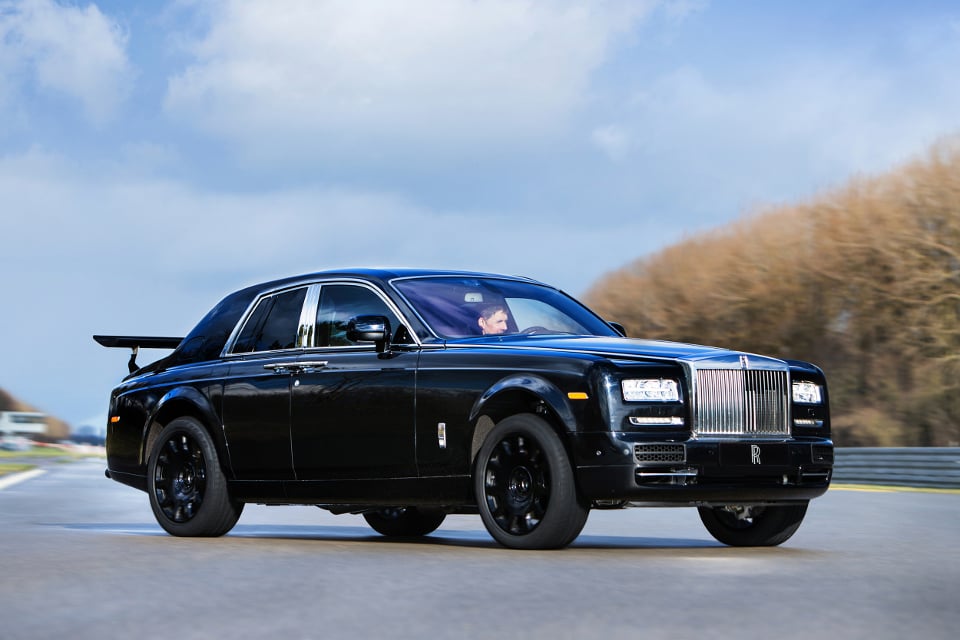 A Rolls-Royce Phantom that is an Hermès bag on wheels