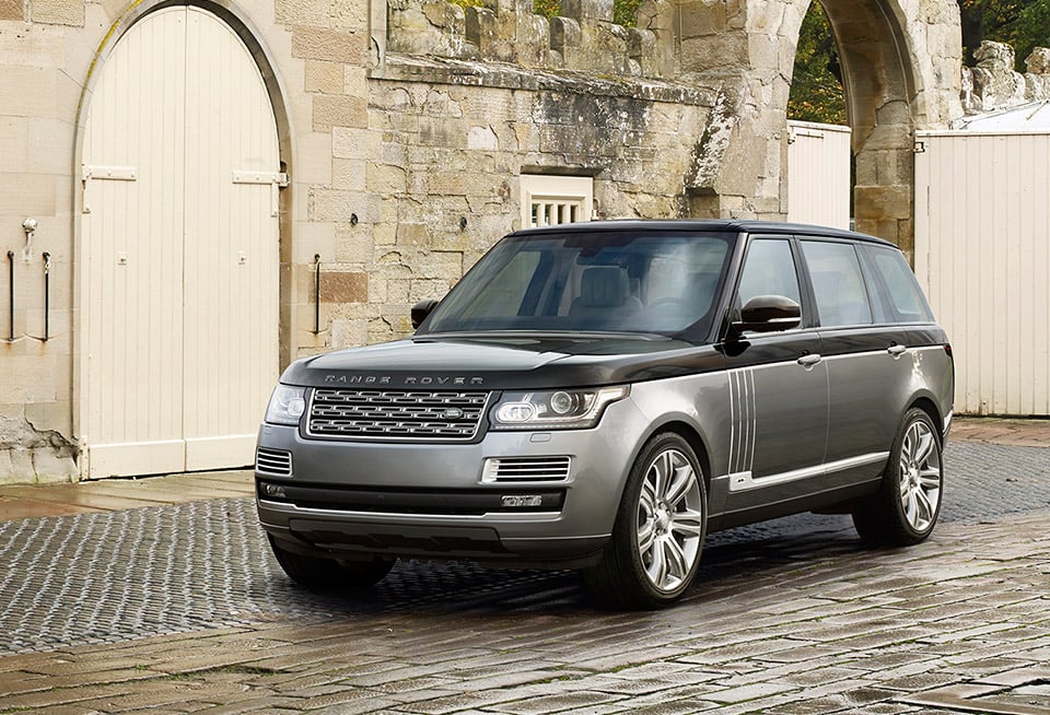 Range Rover SVAutobiography Fords Water in Complete Luxury