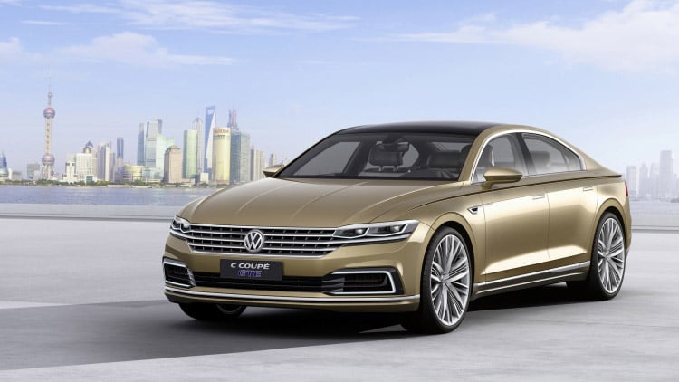 Volkswagen C Coupe GTE Concept Debuts in Shanghai