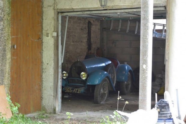 1925 Bugatti Type 13 Brescia barn find_2