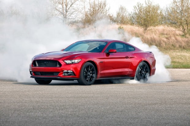 2016 Ford Mustang GT Equipped with the Black Accent Package