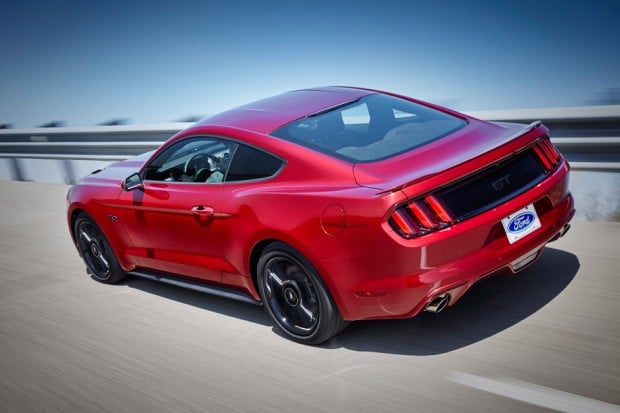 2016 Ford Mustang GT Equipped with the Black Accent Package