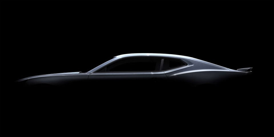 Chevy Teases Again with 2016 Camaro Side View