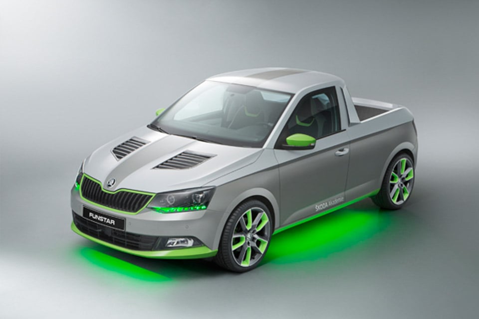 ŠKODA Apprentices Design Quirky “Funstar” Pickup