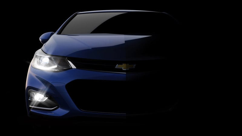 Chevy Teases 2016 Cruze