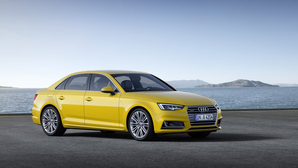 2016 Audi A4 Grows, but Sheds Weight