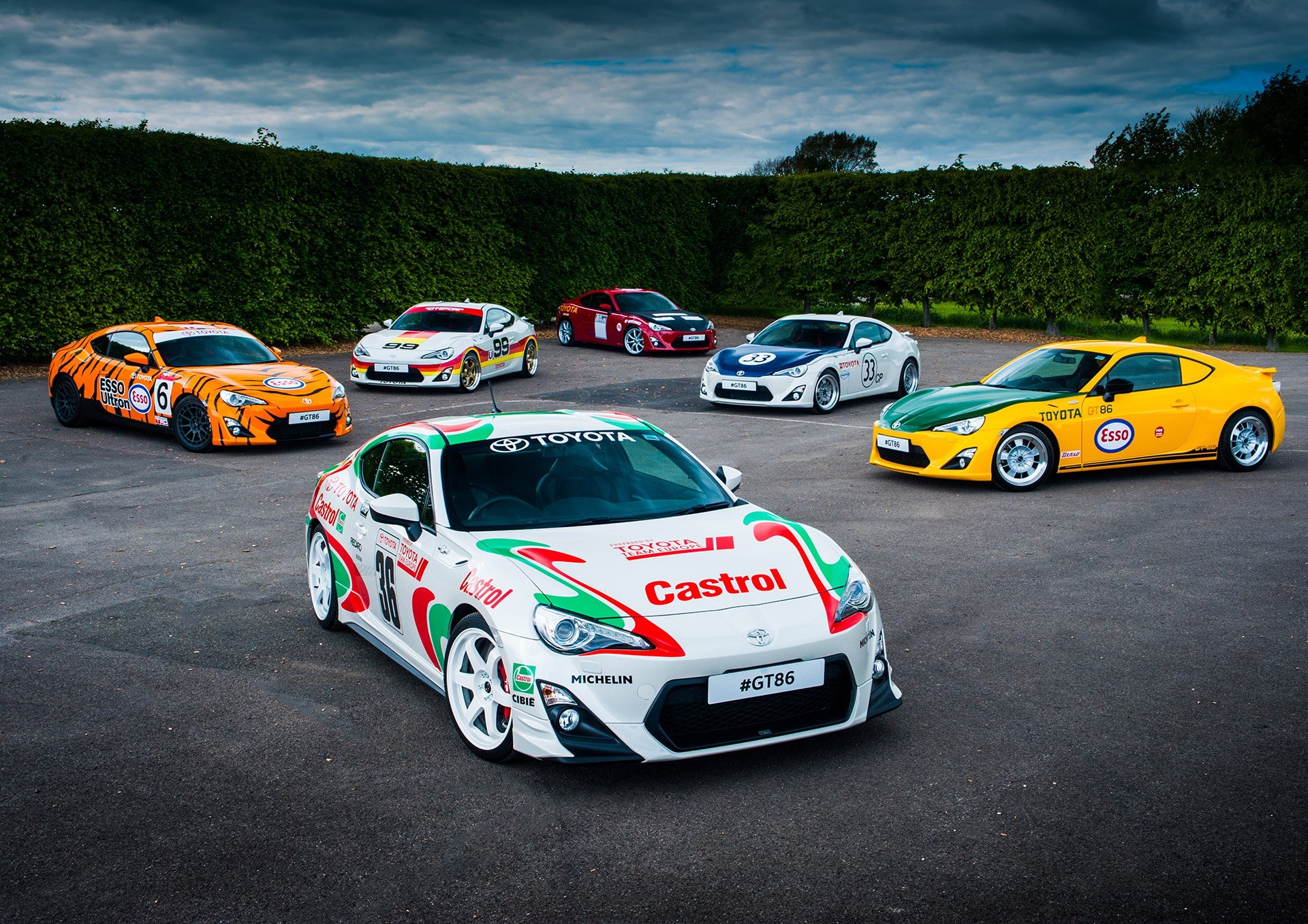 Toyota to Bring Retro Liveried GT86s to Goodwood