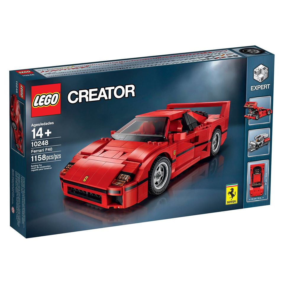 LEGO Produces Incredibly Detailed Ferrari F40 Model