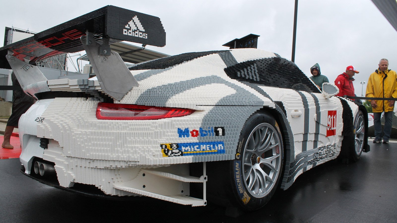 This Life-Size Porsche is 50% LEGO