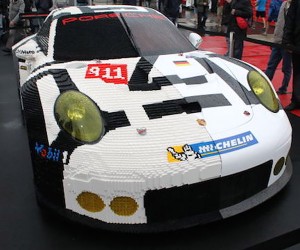 This Life-Size Porsche is 50% LEGO