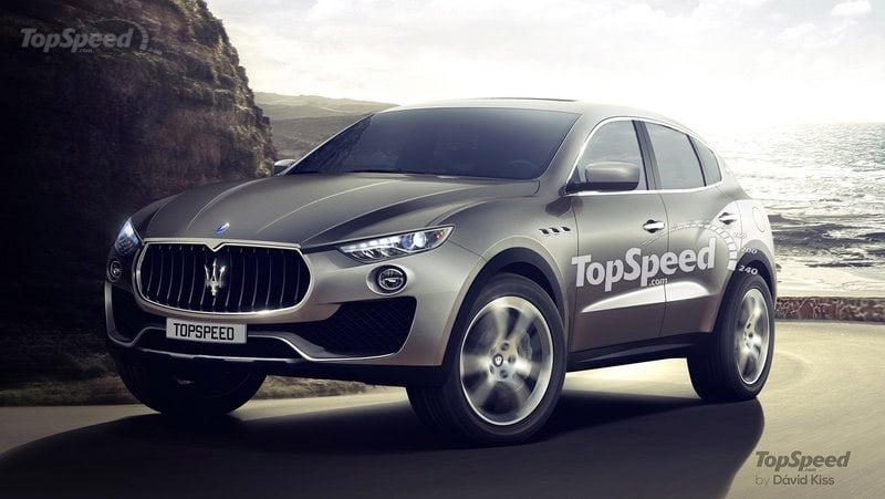 Maserati Levante SUV Rendered