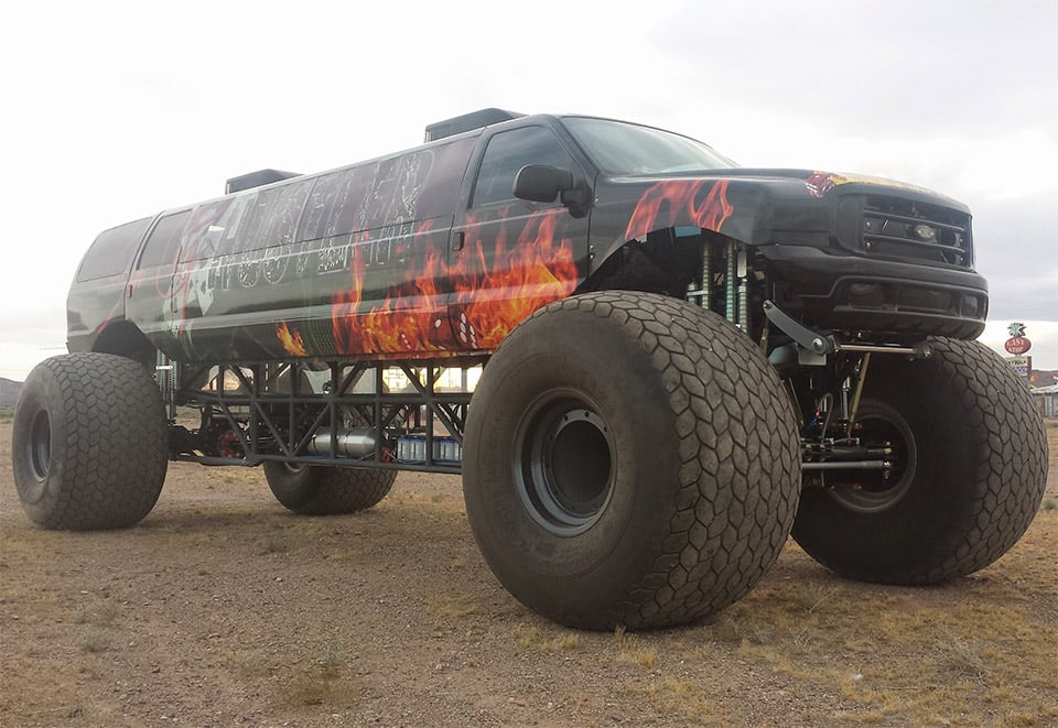 A Monster Truck for the Upper Crust