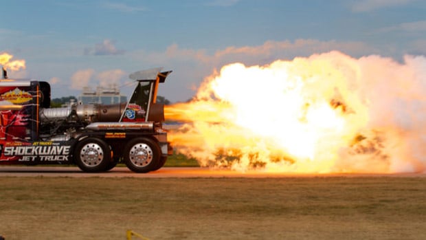 Jet Truck Test Firing Causes Emergency False Alarm