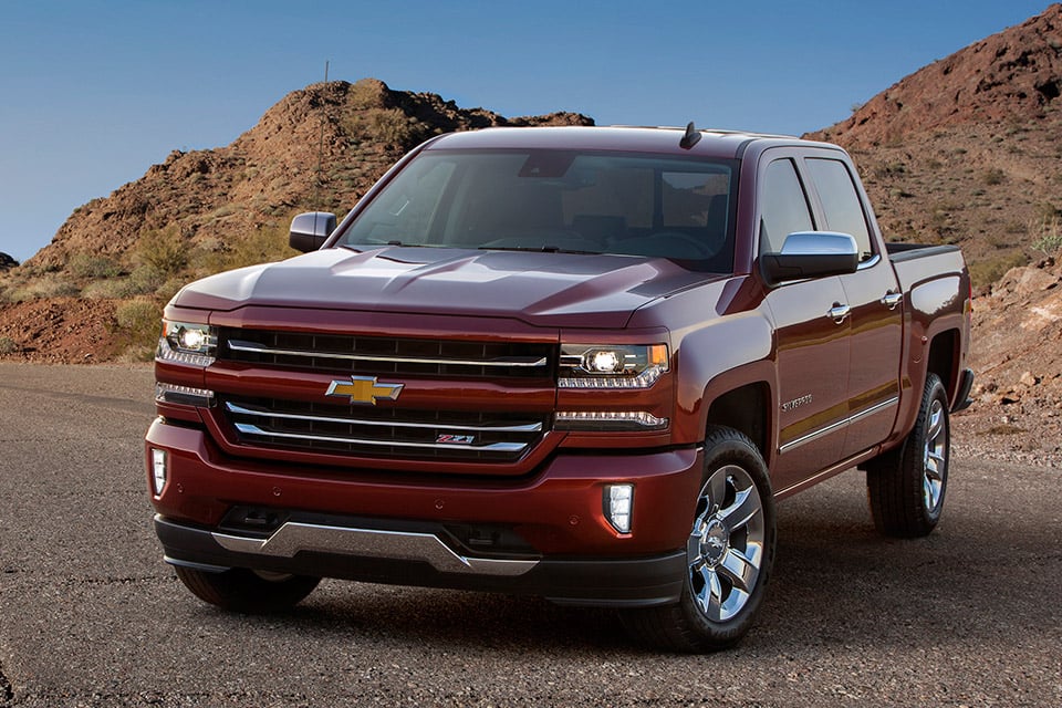 Chevy Outs 2016 Silverado 1500